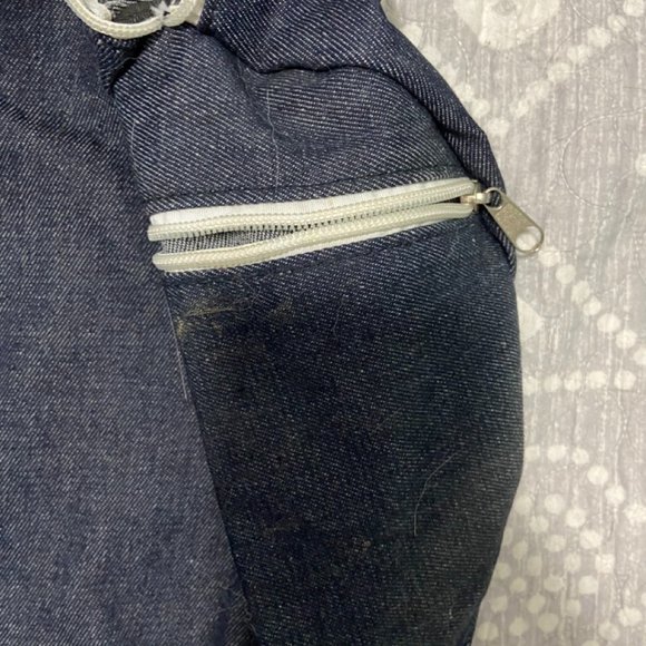 FabFitFun Private Party Denim Meet Me at the Barre Gym Bag - Picture 2 of 3